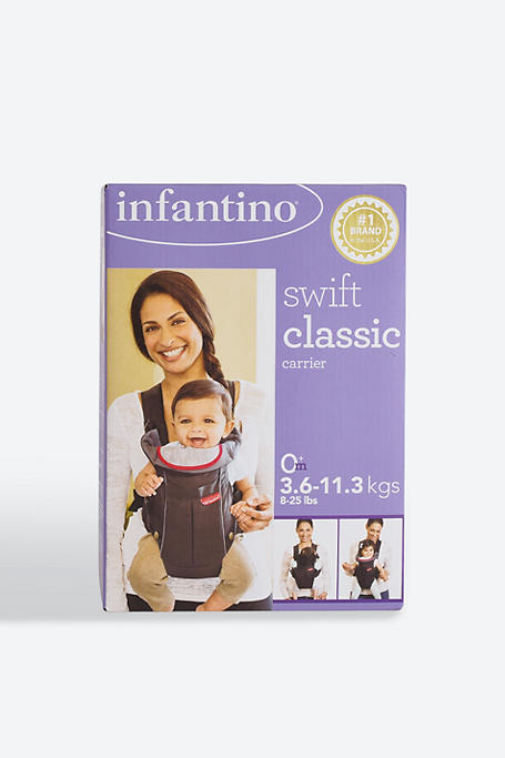 Infantino Swift Classic Carrier With Pocket 0 Months