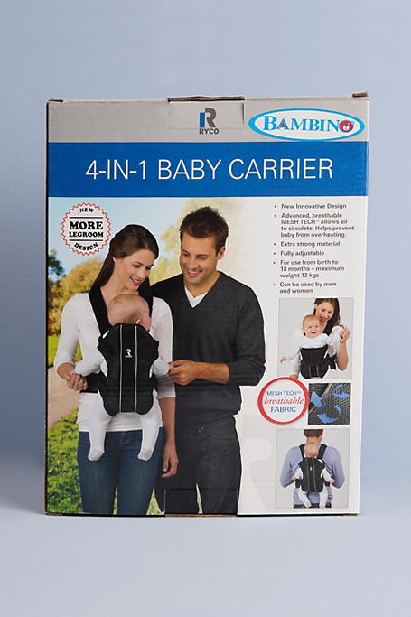 Bambino 4 In 1 Baby Carrier