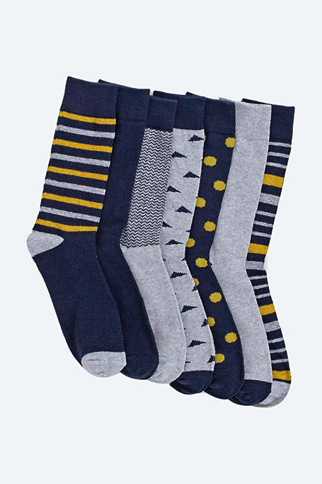 7 Pack Anklet Socks