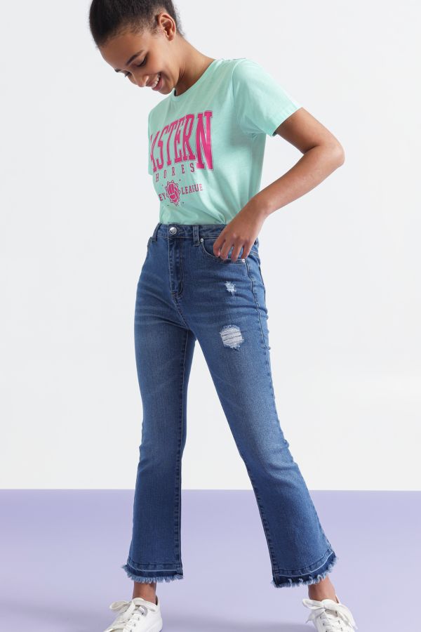 Flare Leg Jeans