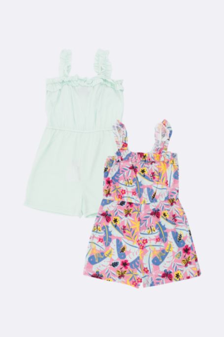 2 Pack Playsuits
