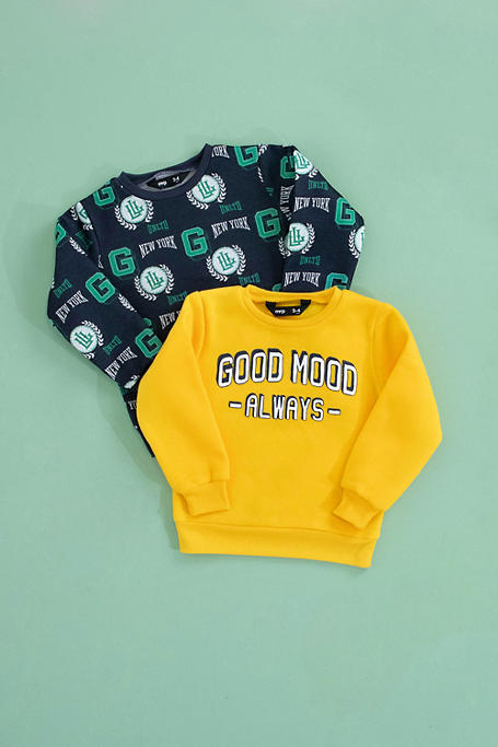 2 Pack Printed Pullover