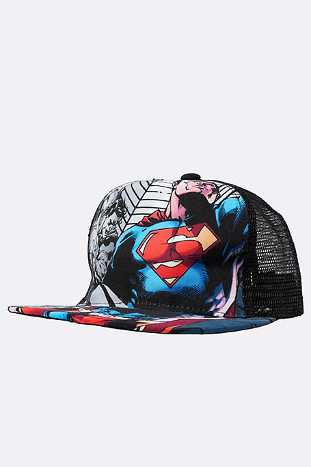 Superman Flat Cap