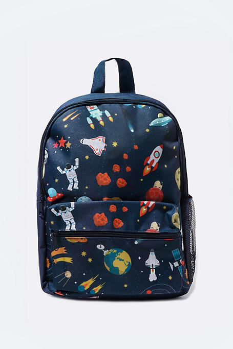 Space Print Backpack