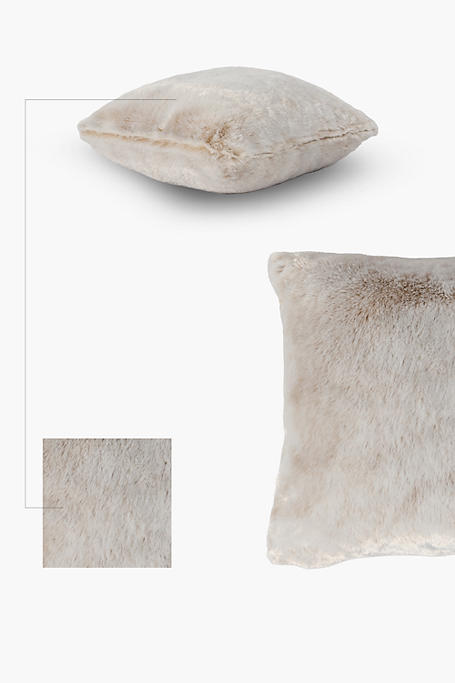 Faux Fur Lux Scatter Cushion 50x50cm
