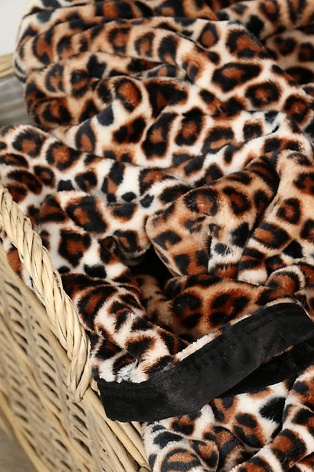 Mink Leopard Blanket 200x220cm