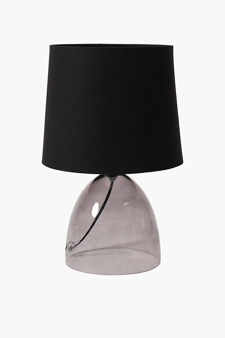 Smokey Cone Lamp Set, 23x45cm