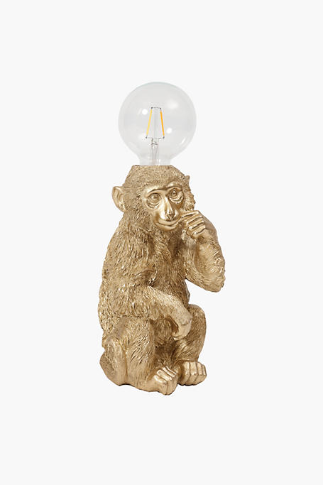 Novelty Monkey Lamp, 16x27cm