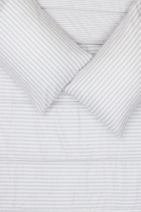 Microfibre Candy Stripe Comforter Set