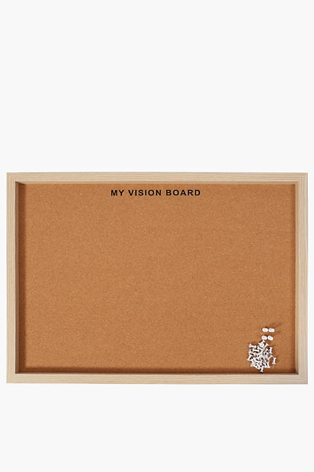 Cork Vision Board A2