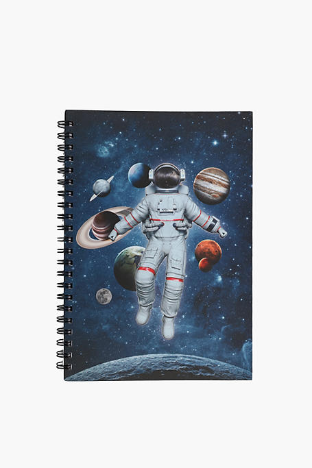 Astro Man Spral Notebook A4