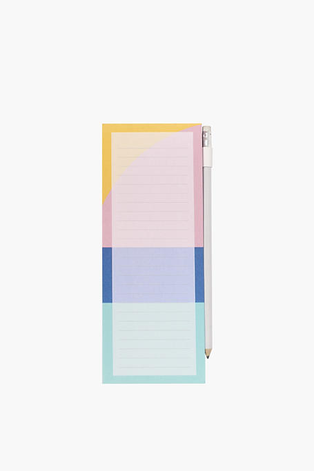 Fizz Notepad With Pencil