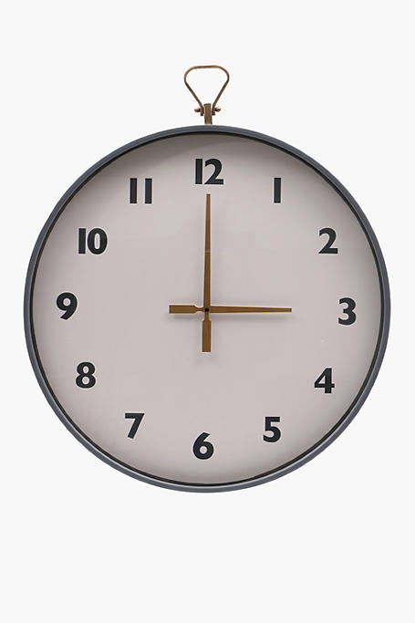 Classic Metal Clock, 60cm