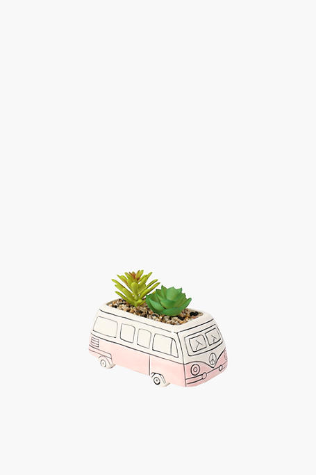 Potted Plant Novelty Bus