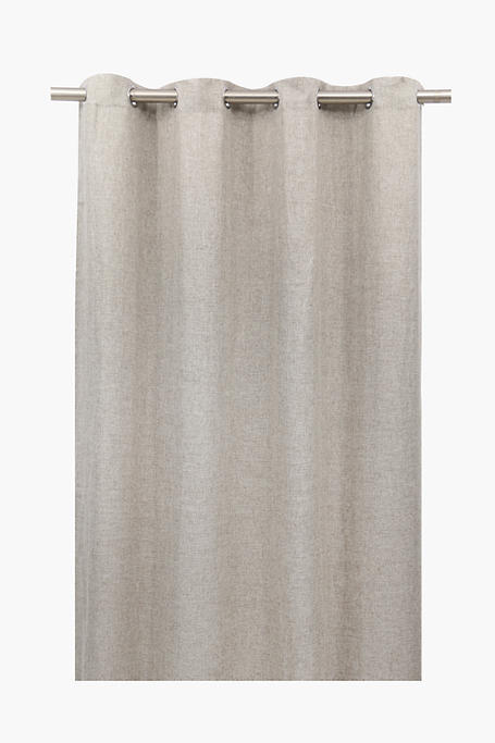 Textured Chevvie Eyelet Curtain, 140x225cm