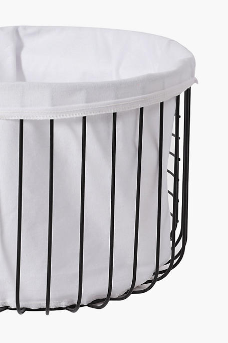Wire Laundry Basket, Medium