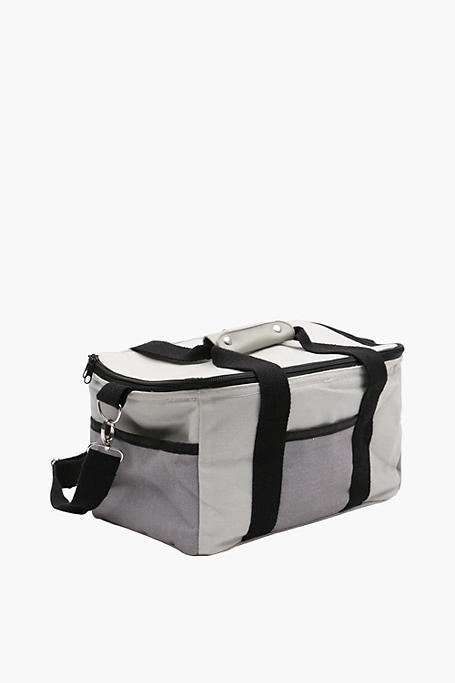 Canvas And Pu Cooler Bag