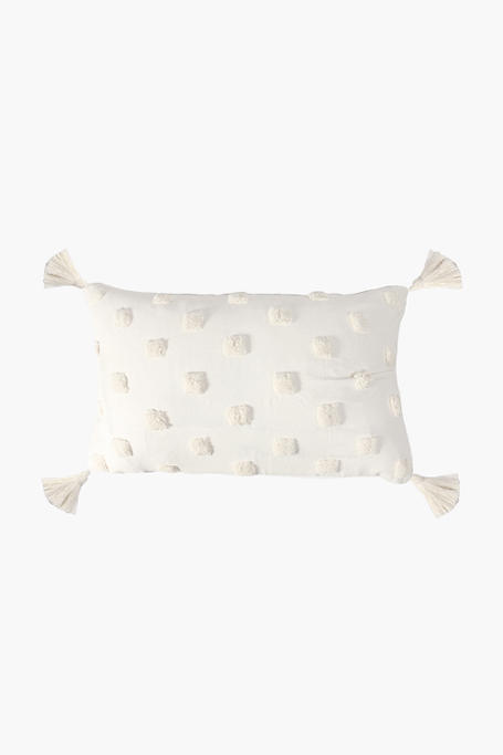 Textured Dotty Scatter Cushion, 40x60cm