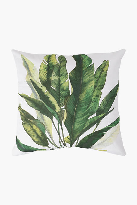 Printed Nina Leaf Scatter Cushion Cover, 60x60cm