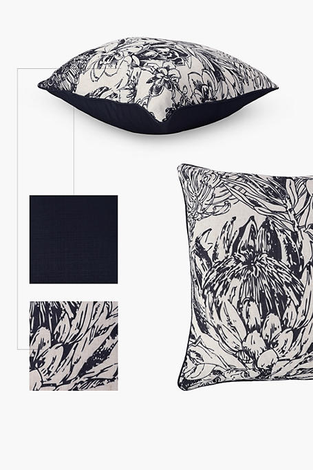 Olivia Protea Feather Scatter Cushion 60x60cm