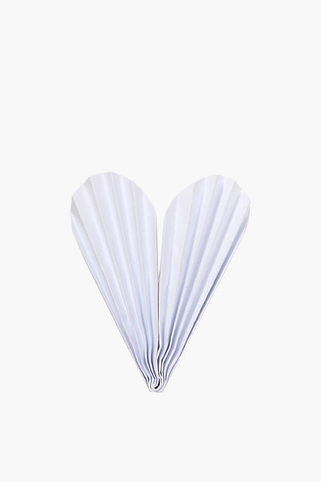 Paper Heart Fan, 11cm