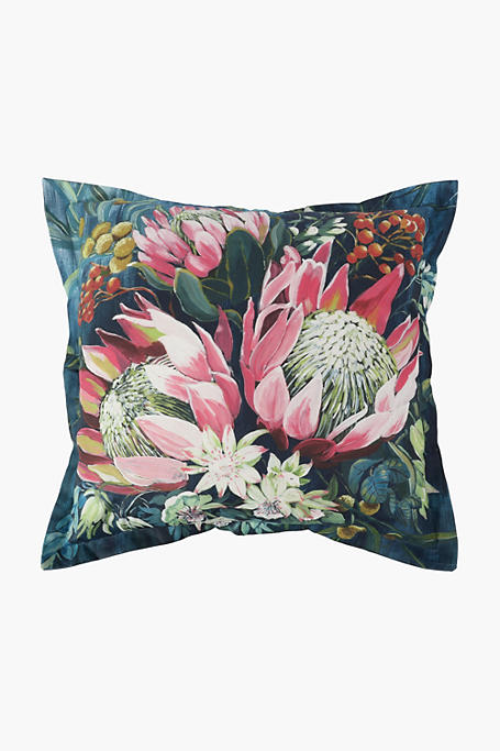 Printed Shirley Protea Scatter Cushion, 55x55cm