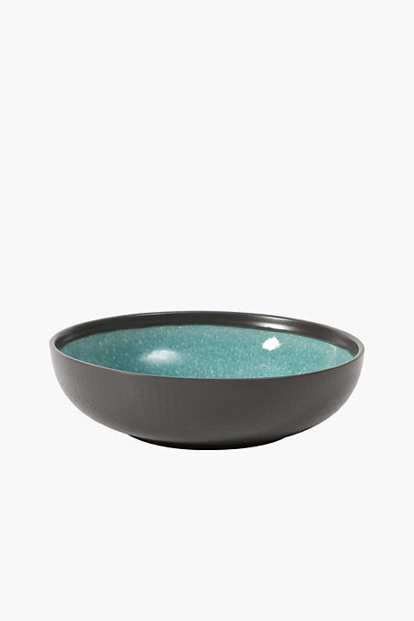 Textured Glaze Stoneware Soup Bowl