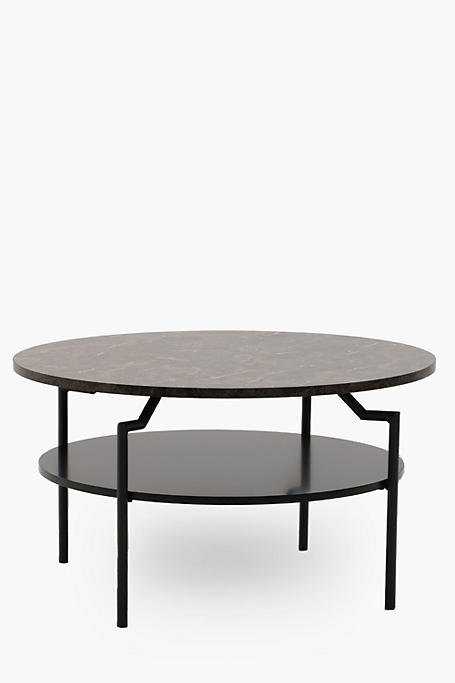 Round Tiered Coffee Table
