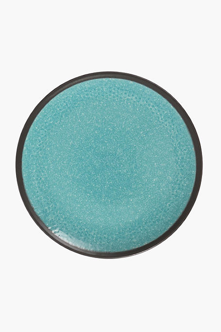 Textured Glaze Stoneware Dinner Plate