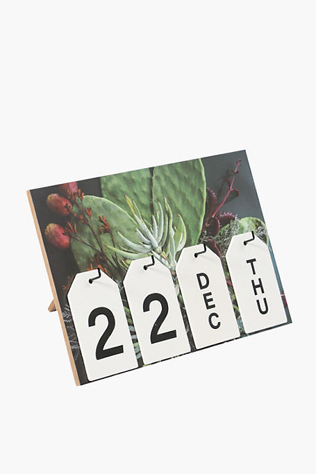 Bramble Flip Calendar, 19x27cm