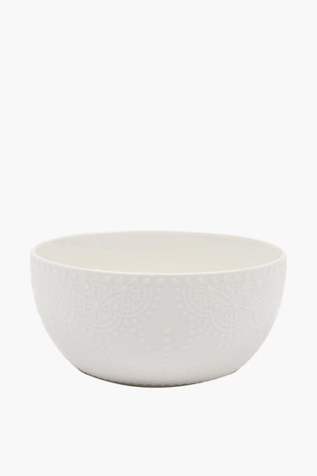 Textured Stoneware Bowl