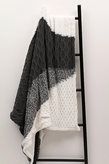 Knit Patchwork Serpa Blanket, 150x200cm