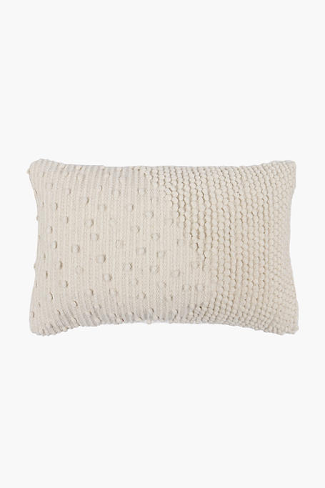 Textured Bobble Scatter Cushion, 40x60cm