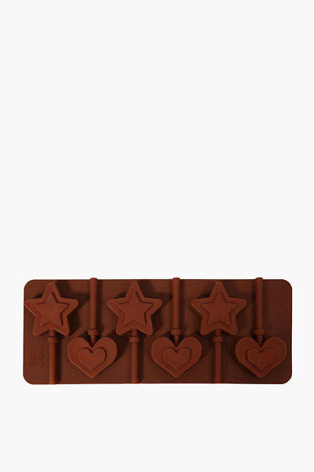Silicone Heart And Star Chocolate Mould