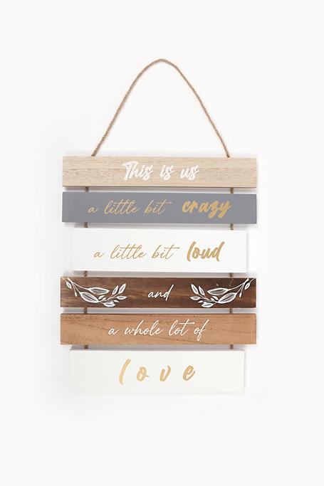 Whole Lot Of Love Sign, 36x52cm