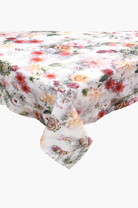 Georgia Floral Tablecloth 180x270cm