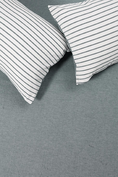 Cotton Chambray Fitted Sheet Extra Length Extra Depth