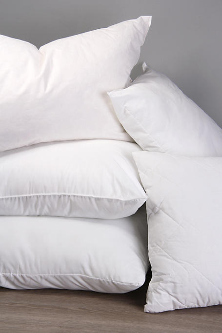 Hollow Fibre 100% Cotton Standard Pillow Firm Support