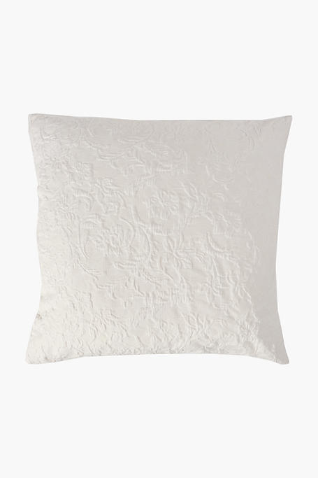 Feather Filled Nia Stone Wash Scatter Cushion, 60x60cm