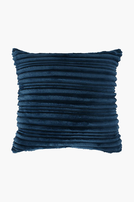 Ribbed Woven Flannel Scatter Cushion 60x60cm