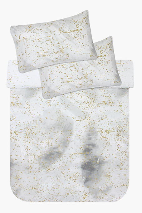 Polycotton Abstract Bed In Bag Duvet Cover Set