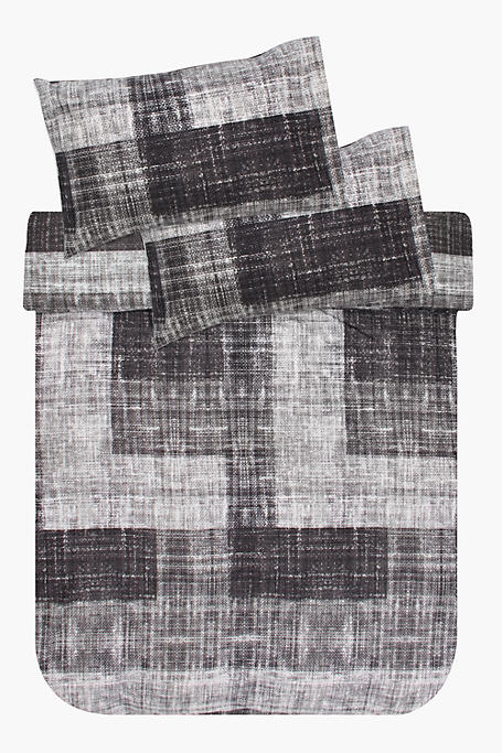 Microfibre Bed In Bag Tweed Mingle Duvet Cover Set