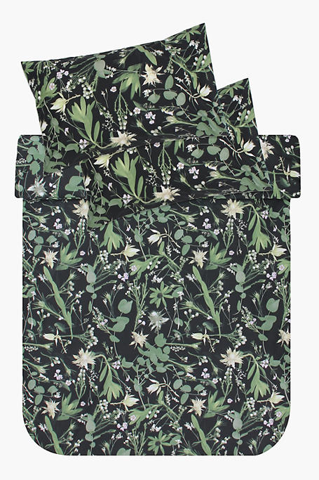 Cotton Floral Duvet Cover Set
