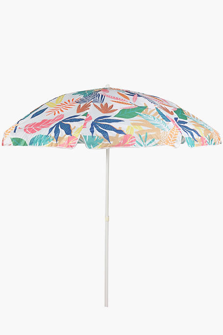 Floral Beach Umbrella Extra Large 220CM