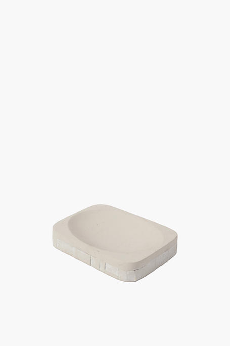 Tiled Cement Soap Dish
