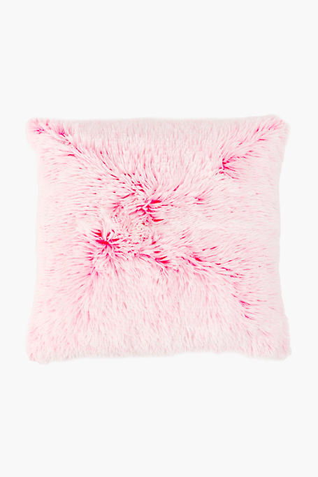 Faux Fur Shaggy Scatter Cushion 60x60cm