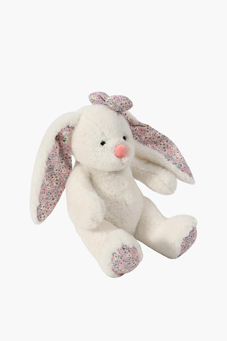 Bunny With Bow Soft Toy