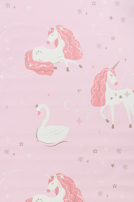 Swans And Unicorns Wallpaper 45cmx10m