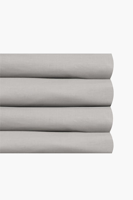 144 Thread Count Polycotton Fitted Sheet, Large
