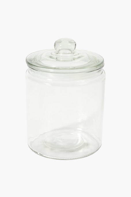 Glass Cookie Jar, 1 L